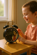 Elvis Presley Black Alarm Clock