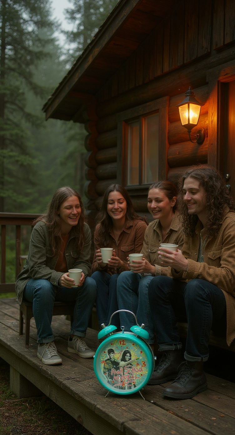 High School Musical Blue Alarm Clock