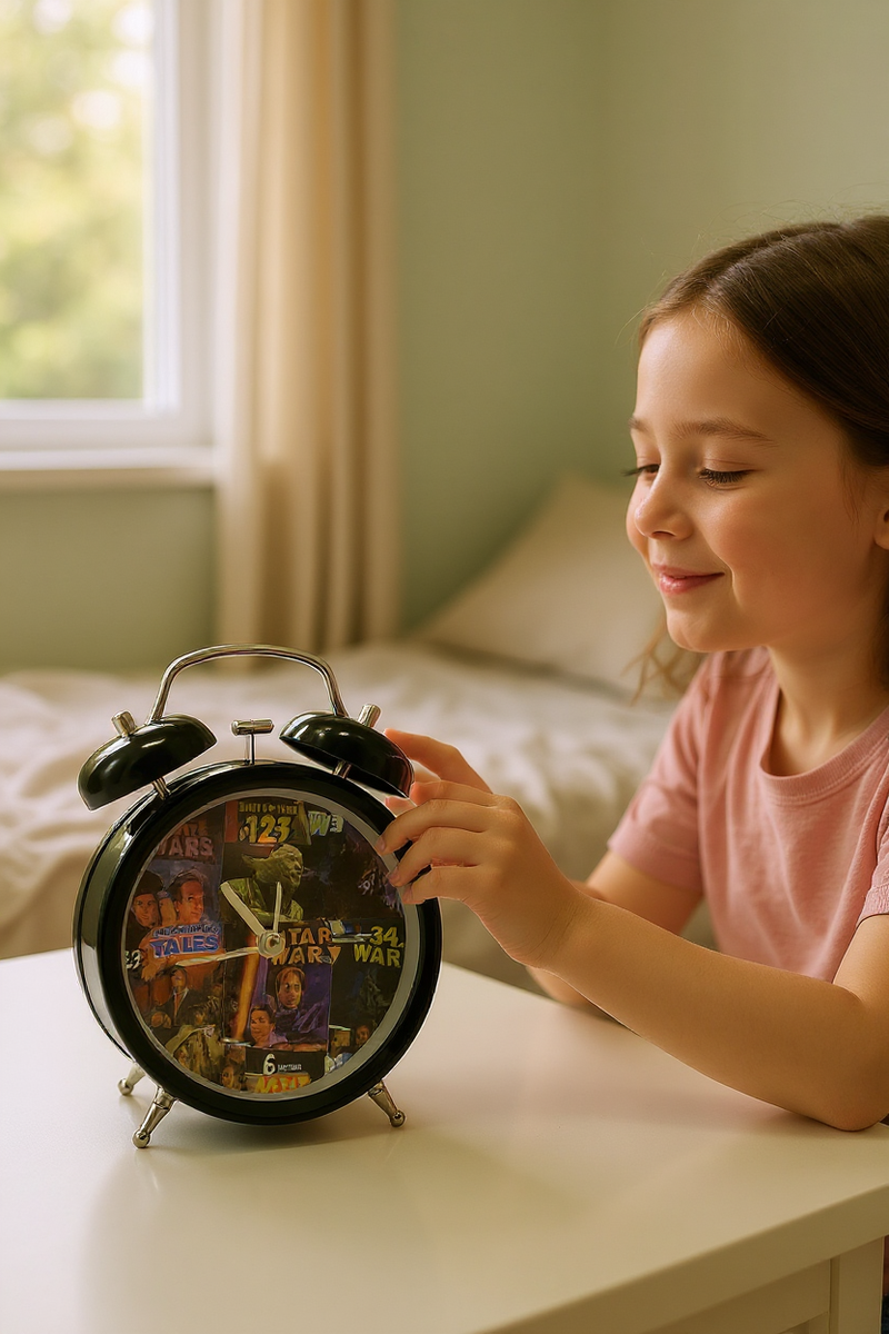 Accords of Time: Captain vs. Iron Man Clock