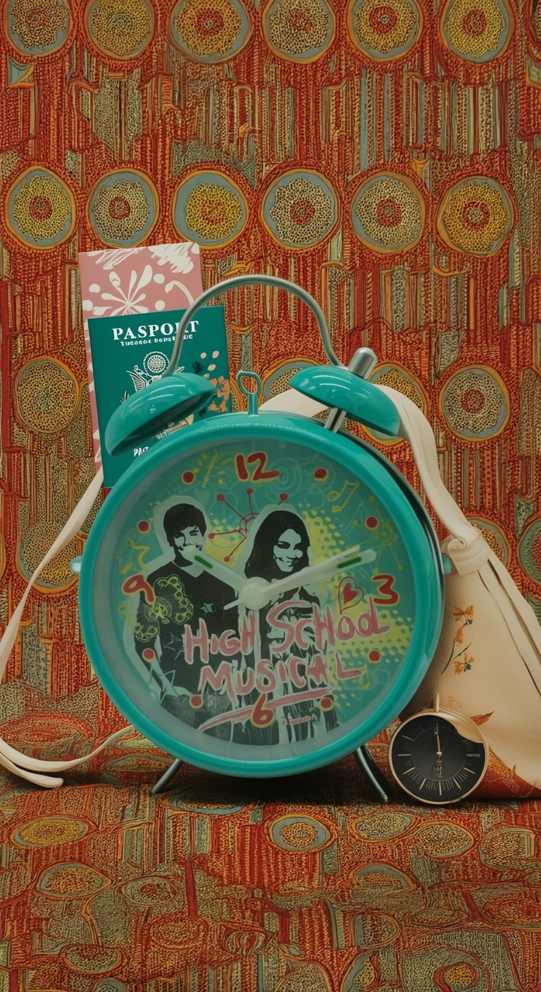 High School Musical Blue Alarm Clock