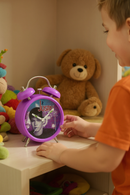 Justin Bieber Purple Pulse Alarm Clock