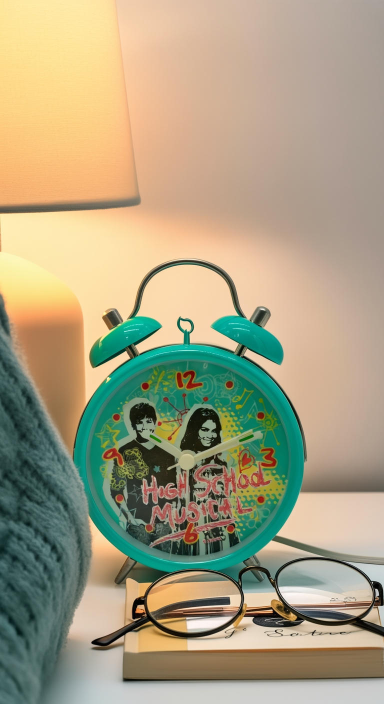 High School Musical Blue Alarm Clock