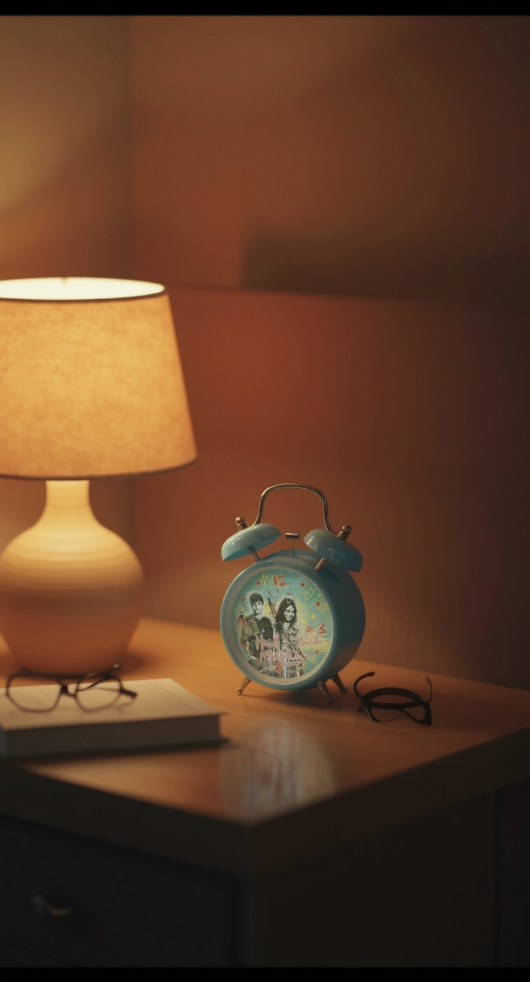 High School Musical Blue Alarm Clock