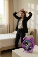 Justin Bieber Purple Pulse Alarm Clock