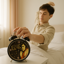 Elvis Presley Black Alarm Clock