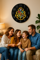 Hogwarts Crest Timeless Wall Clock | Gift for Harry Potter Fans