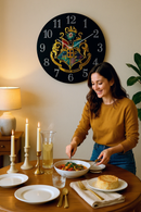 Hogwarts Crest Timeless Wall Clock | Gift for Harry Potter Fans