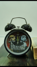 Star Wars Obsidian Alert Alarm Clock | Gift for Star Wars Fans