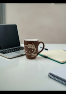 Classic Dark Brown Elegance Mug