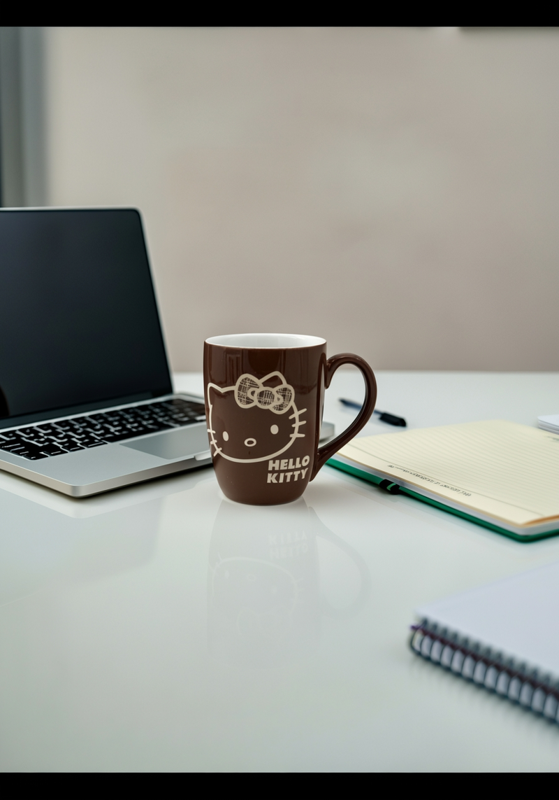 Classic Dark Brown Elegance Mug