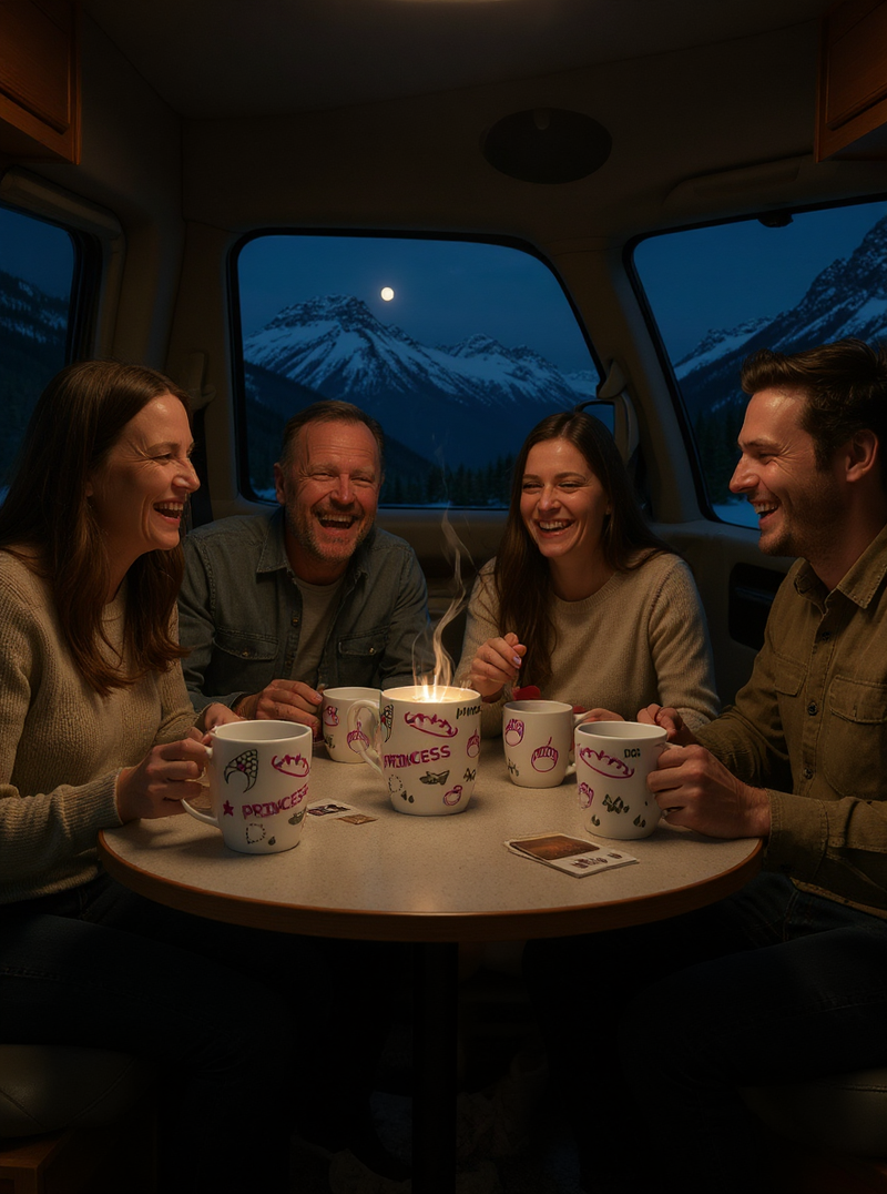 Royal Princess Elegance Ceramic Mug | Gift for Royalty Enthusiasts