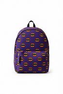 DC Batman Printed Logo in Purple Messenger Bag | 20L Polyester | Gift for DC Fans
