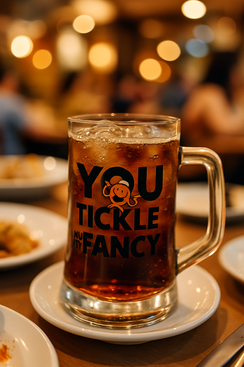 Little Miss 'You Tickle My Fancy' Charm Glass Mug