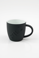 Fila Embossed Black Matte Strength Mug