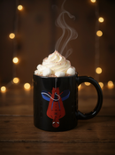 Spider-Man Black Ceramic Mug | Gift for Marvel Fans