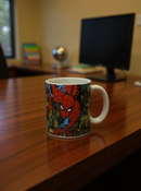 Web-Slinger Spiderman Red Ceramic Mug | Gift for Marvel Fans