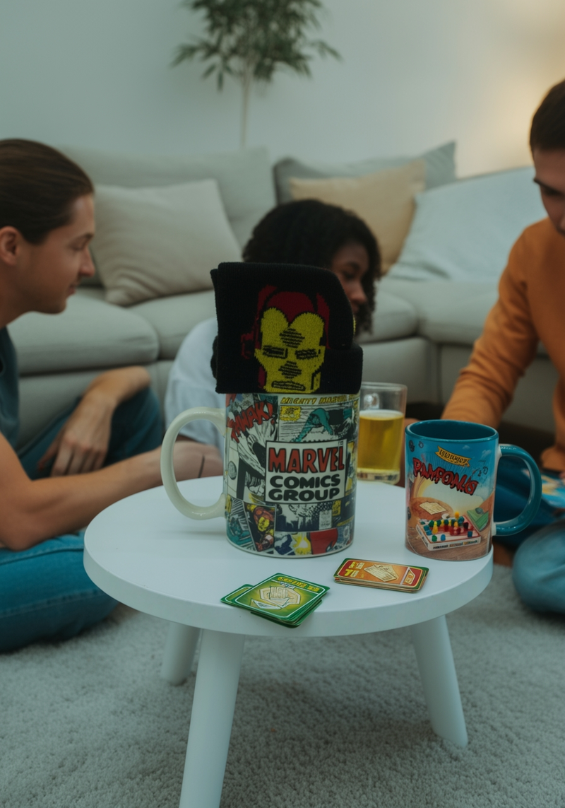 Iron Man Armor Ceramic Mug &amp; Socks Set | Gift for Marvel Fans&nbsp;