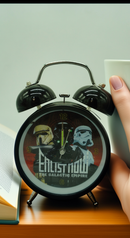 Star Wars Obsidian Alert Alarm Clock | Gift for Star Wars Fans