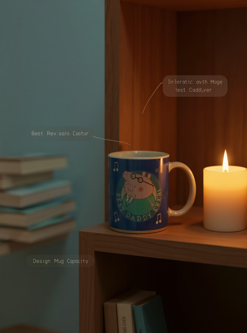 Peppa Pig Best Daddy Ever Mug