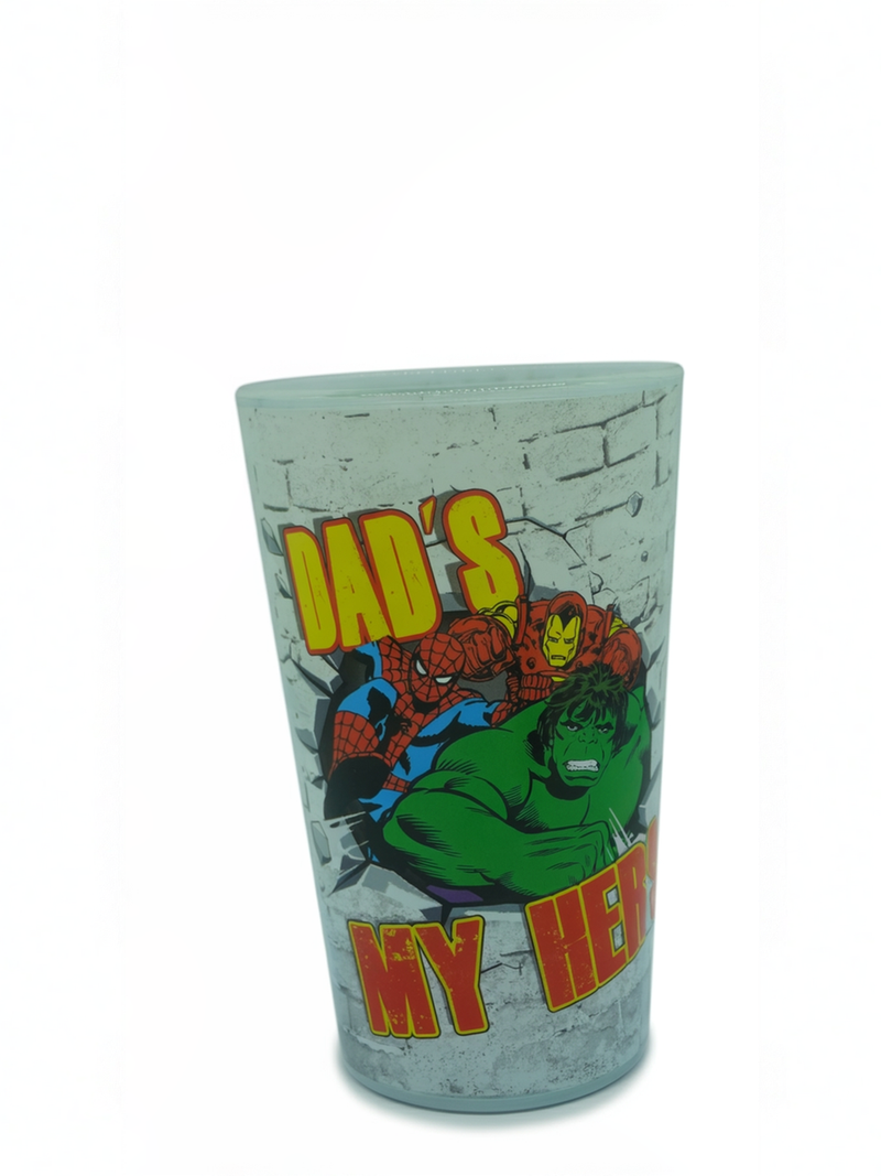Marvel Comics 'Dad's My Hero' Durable Plastic Cup