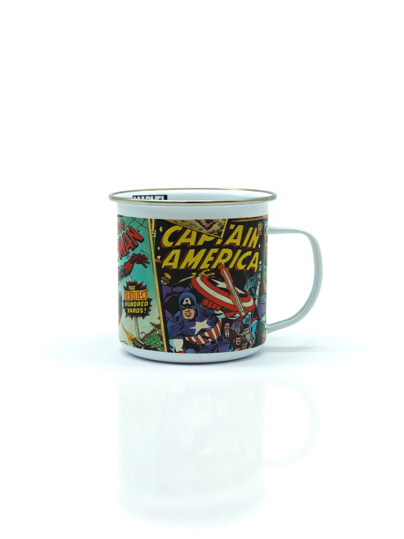 Marvel Retro Glory Enamel Mug