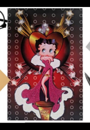 Betty Boop Decoupage Blank Greetings Card (3D)4