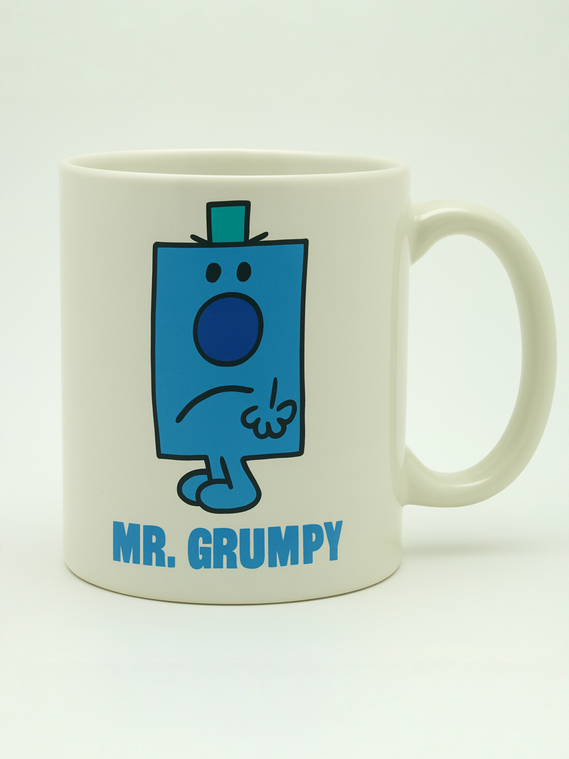 Little Miss Mr. Grumpy Cup and Keychain Gift Set