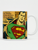 DC Superman Comic Ceramic Mug | Gift for DC Fans&nbsp;
