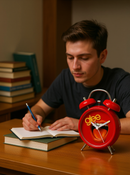 Glee Red Rhythm Alarm Clock