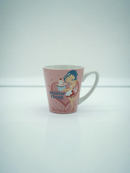 Betty Boop Pink Ceramic Mug –Retro with Cupcake Art | Gift
