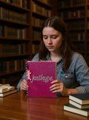 Just Hype Pink Sleek Notebook