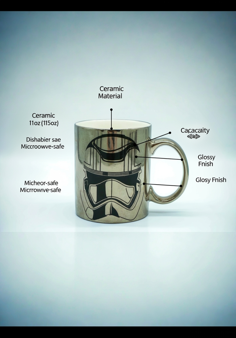 Star Wars Cosmic Legacy Ceramic Mug