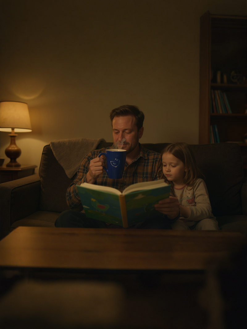 Midnight Chick Ceramic Mug