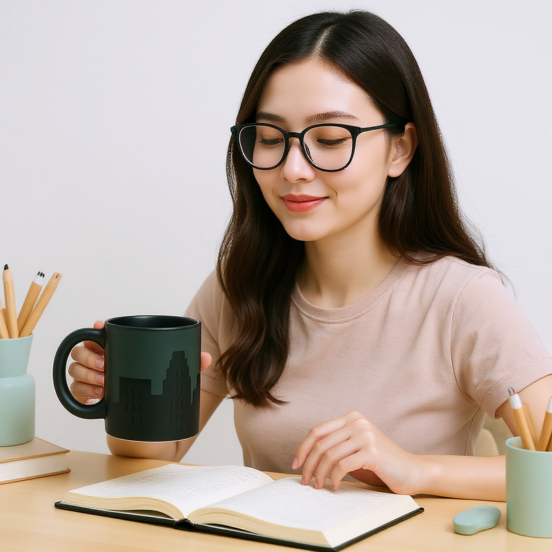 Spider-Man Black Ceramic Mug | Gift for Marvel Fans