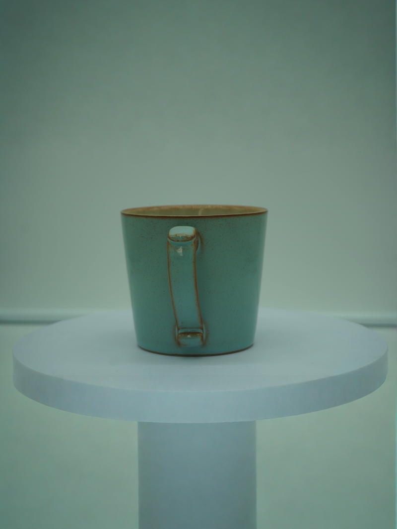 Turquoise "S" Serenity Mug