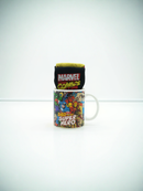 Marvel Comics Dad is My Superhero Ceramic Mug and Black Socks Gift Set