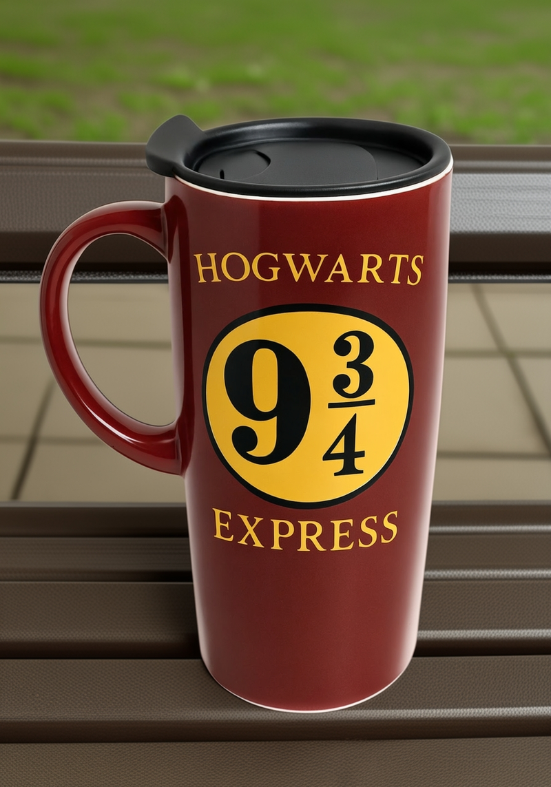 Hogwarts Crest Ceramic Long Mug | Gift for Harry Potter Fans