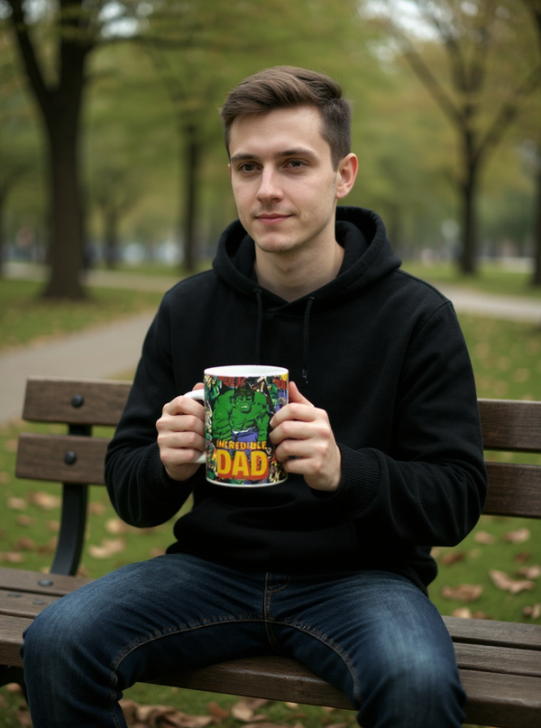 Hulk-Approved Dad Gift: Ceramic Mug