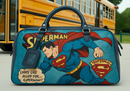 Superman Duffle Bag | 24L Polyester with Adjustable Strap