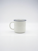 White Harmony Cartoon Man Ceramic Mug | Gift for Culture Enthusiast