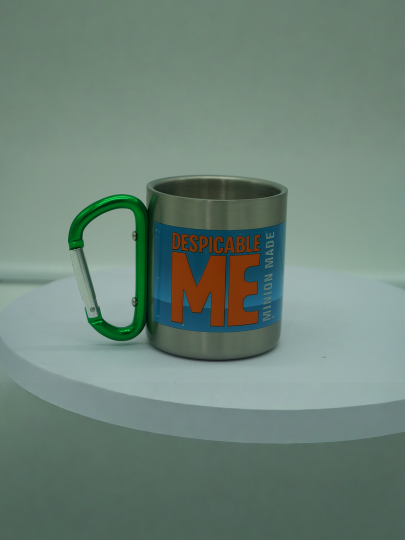 Minions Paradise Stainless Steel Carabiner Mug