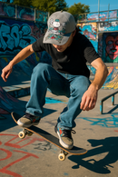 Hello Kitty Mad Barbarians Baseball Cap