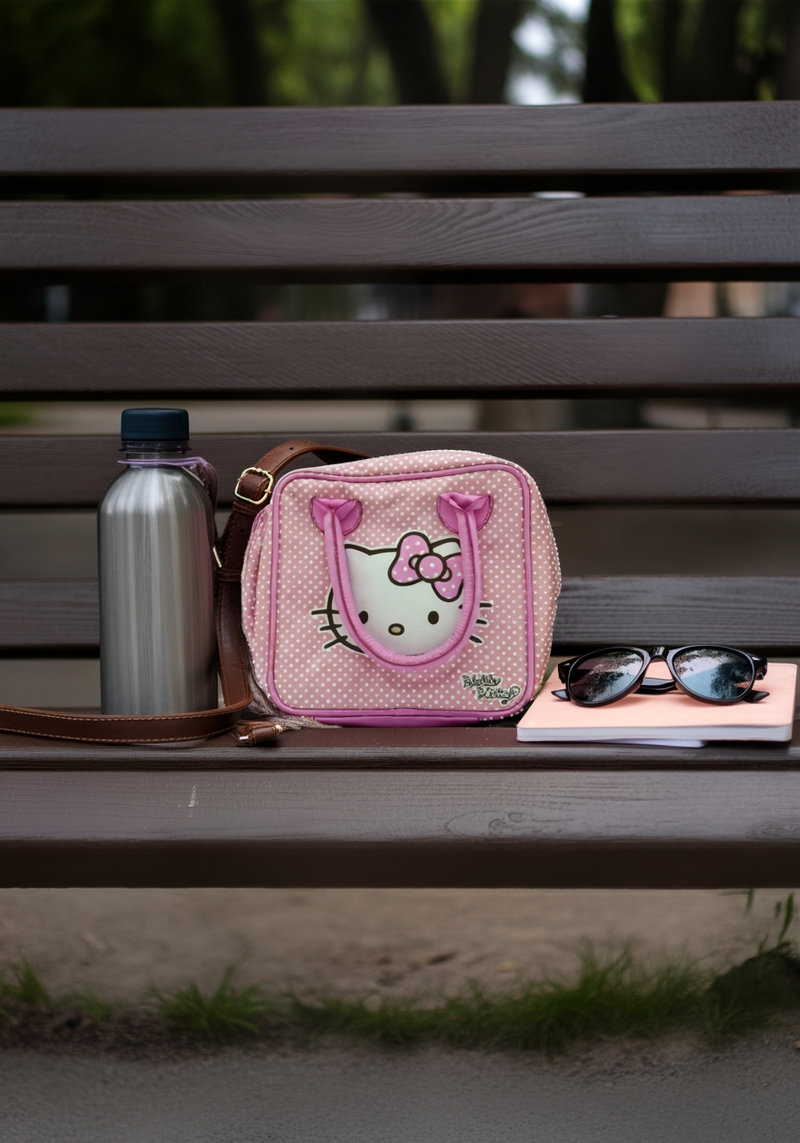 Hello Kitty 'Bow &amp; Bites' Charm Tote Bag