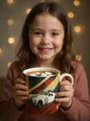 Vintage Car Coffee Mug –Eco-Friendly Ceramic Cup