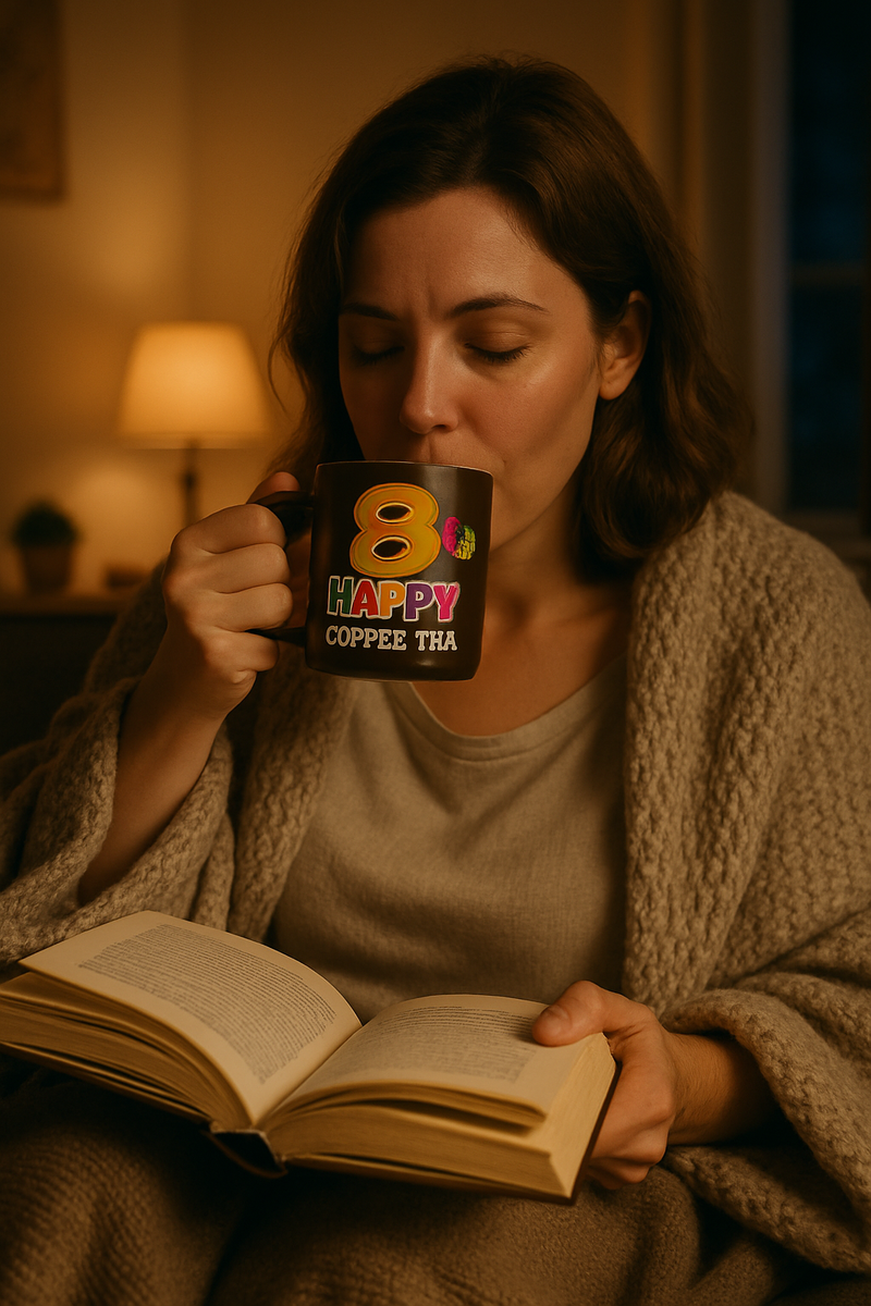Golden 8 Celebration Mug | Perfect for 8th Celebrations