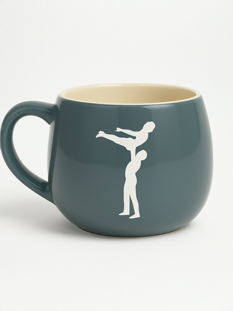 Nobody Puts Baby in the Corner’ Dirty Dancing Grey Ceramic Mug