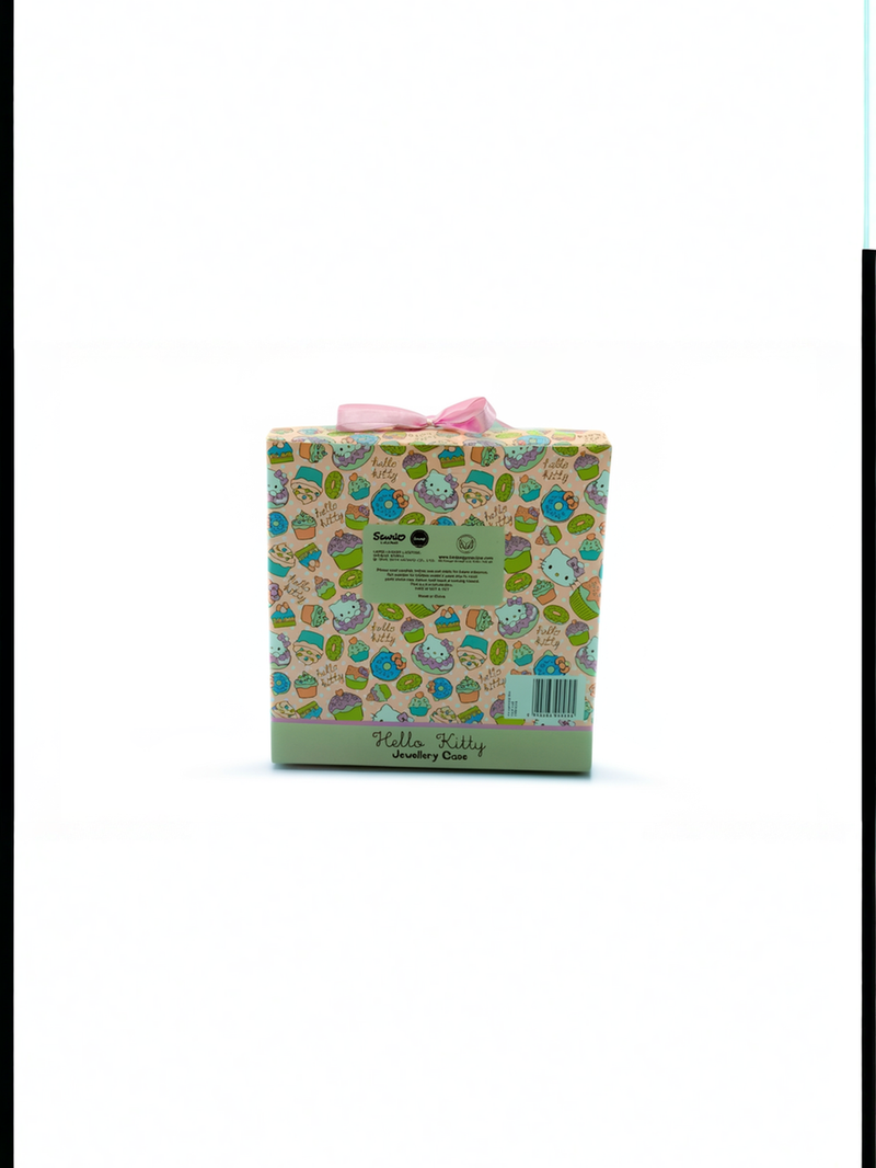 Hello Kitty Heart-Shaped Cupcake Jewelry Case