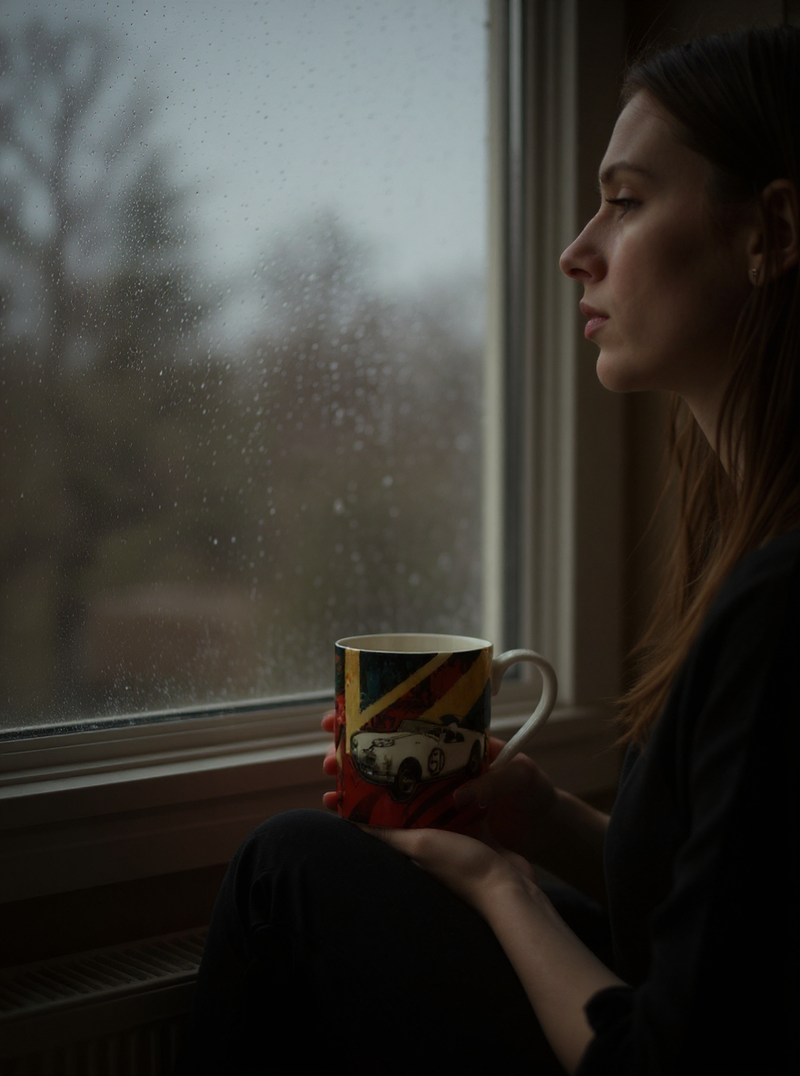 Vintage Car Coffee Mug –Eco-Friendly Ceramic Cup