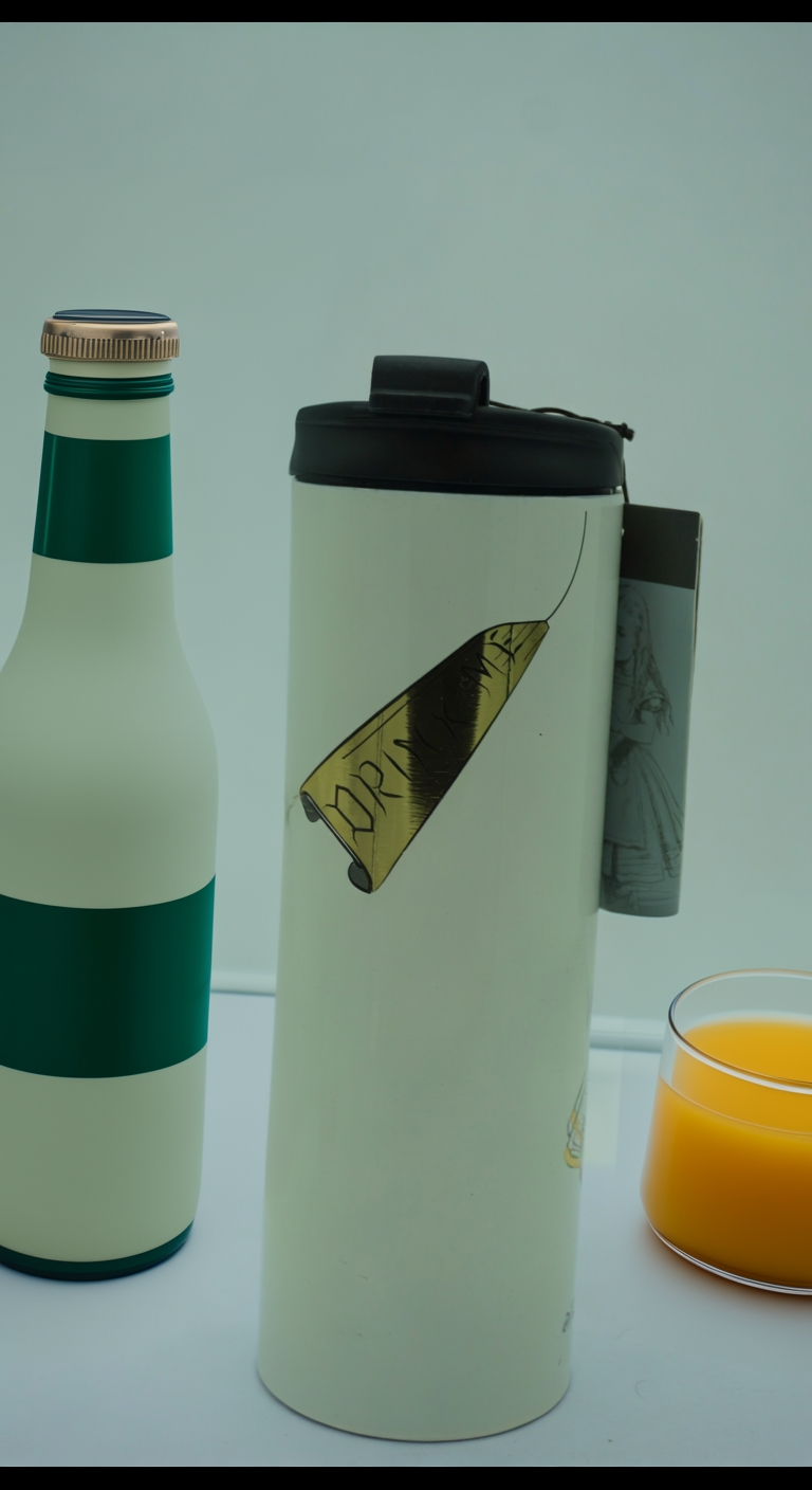 British Museum Alice’s Wonderland Flask | Gift for Alice Enthusiasts