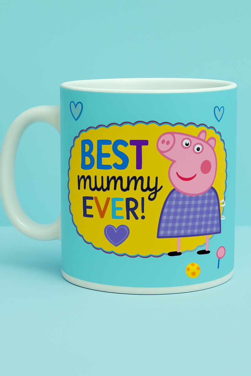 Peppa Pig 'Best Mummy Ever' Mug